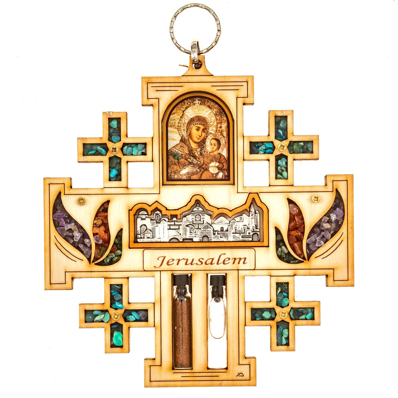 Cross of Jerusalem Wall Decoration From Israel Wholesale