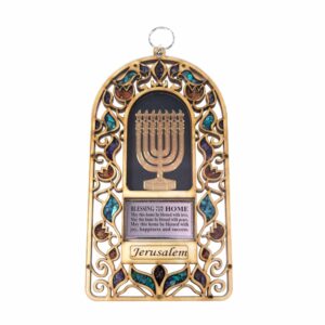 House blessing with Temple Menorah