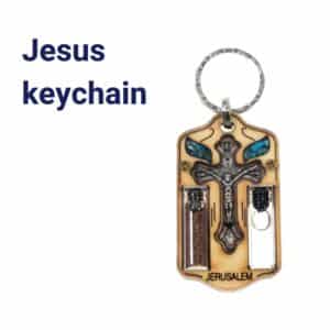 Jesus keychain
